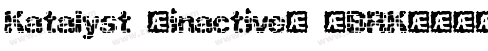 Katalyst [inactive] (BRK)字体转换